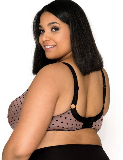 Бюстгальтер полумягкий MAT 3154/21 UMA, Цвет: черный/мока, Размеры: 90B, изображение 2