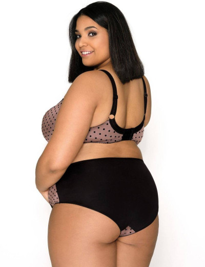 Трусы слипы высокие MAT 3154/51-F UMA, Цвет: черный/мока, Размеры: M, изображение 4