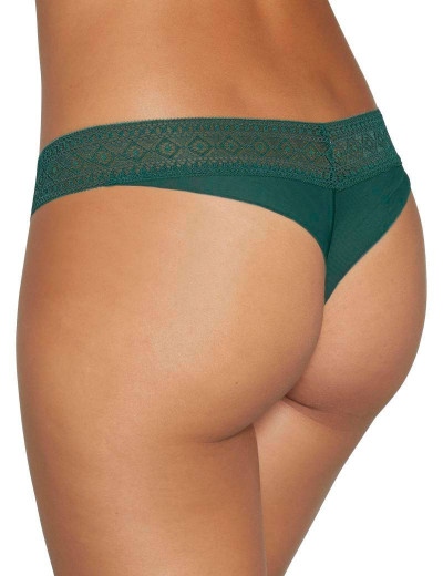 Трусы стринги Ysabel Mora INTIMATES 19176 зеленый, Цвет: зеленый, Размеры: S, изображение 2