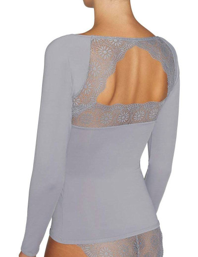 Кофта с длинным рукавом Ysabel Mora INTIMATES 19185 серый, Цвет: серый, Размеры: S, изображение 2