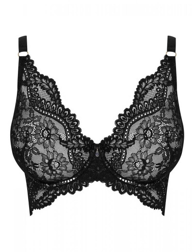 Бюстгальтер балконет пуш-ап Esotiq BONBON 38389 черный/бежевый, Цвет: черный/бежевый, Размеры: 70B, изображение 3 Бюстгальтер балконет пуш-ап Esotiq BONBON 38389 черный/бежевый, Цвет: черный/бежевый, Размеры: 70B, изображение 3