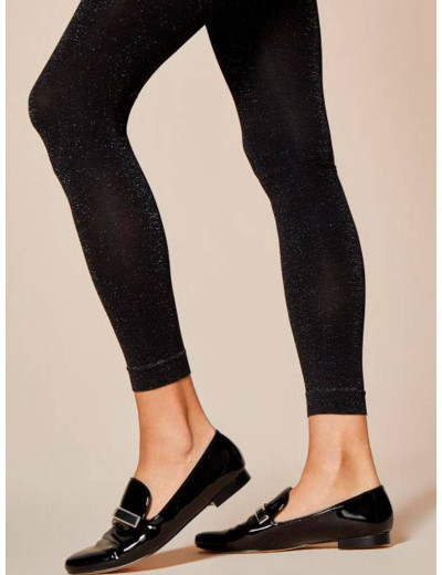 Леггинсы с люрексом Fiore 6015/G WISH 100 den черный, Цвет: черный, Размеры: 2, изображение 2