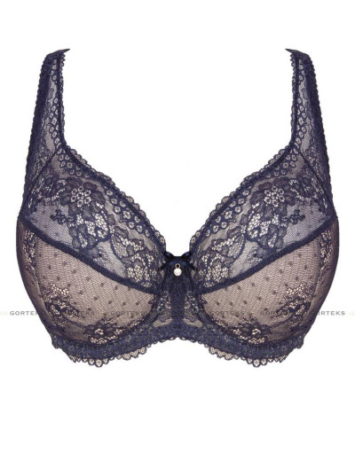 Бюстгальтер полумягкий Gorteks SCARLET B3 PU синий, Цвет: синий, Размеры: 65E, изображение 8