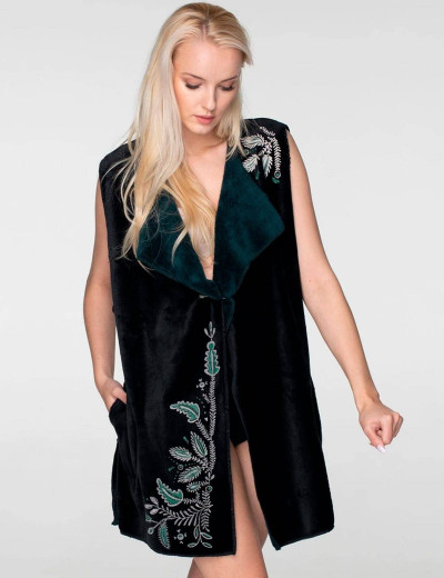 Женский жилет Key LHW 802, Цвет: черный, Размеры: S/M, изображение 4