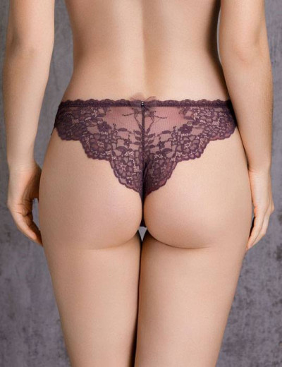 Модный комплект фашия и бразилиана Mioocchi JOSEPHINE 758784/85 magenta, Цвет: magenta (бордовый), Размеры: 70C, изображение 5