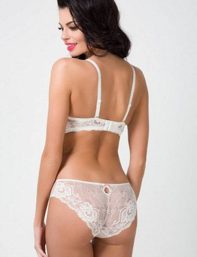 Трусы слипы Alles DAPHNE 01 figi, Цвет: экрю-бежевый, Размеры: M, изображение 2