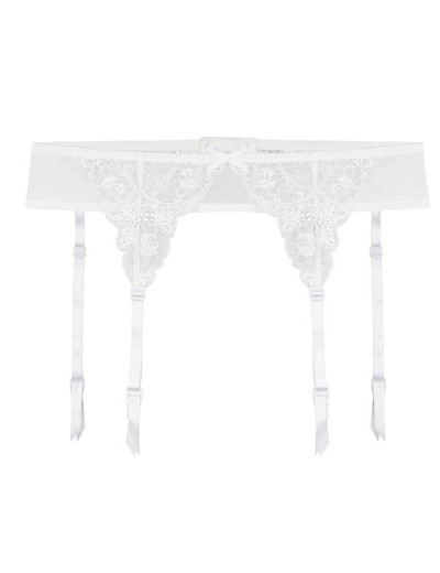 Пояс для чулок Julimex IRIS белый, Цвет: белый, Размеры: S, изображение 2