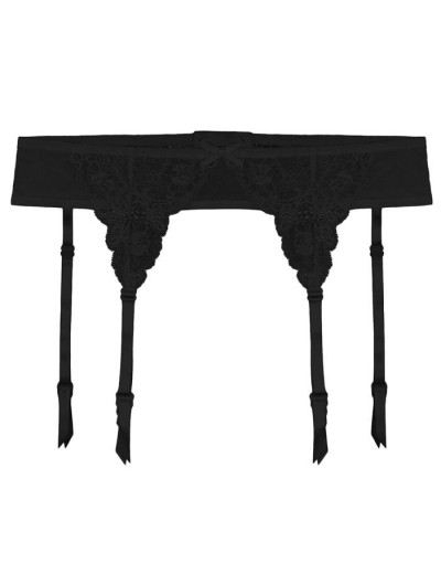 Пояс для чулок Julimex IRIS черный, Цвет: черный, Размеры: L, изображение 2