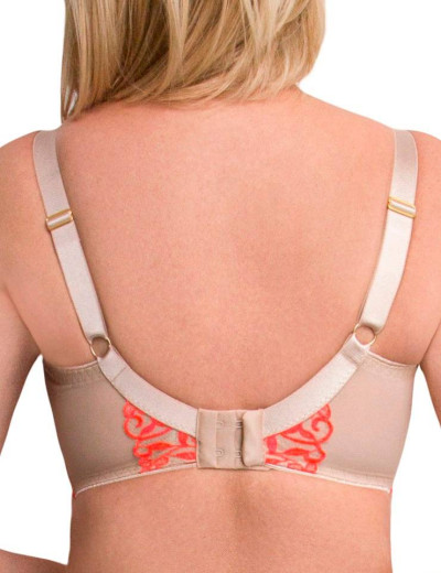Бюстгальтер мягкий Kinga LIZA 827-SC, Цвет: бежевый/коралл, Размеры: 75D, изображение 2