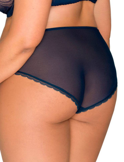 Трусы слипы высокие MAT 3144/51 COLETTE BIG, Цвет: темно-синий, Размеры: 3XL, изображение 2