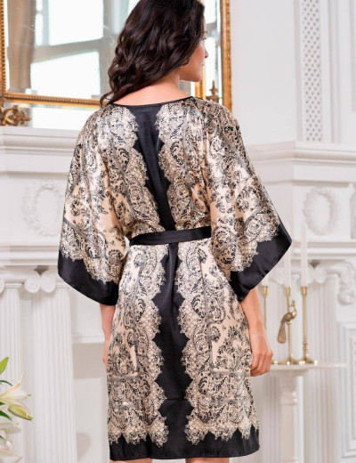 Туника шелковая Mia-Amore PENELOPA 3694, Цвет: бежевый, Размеры: 2XL/3XL, изображение 2