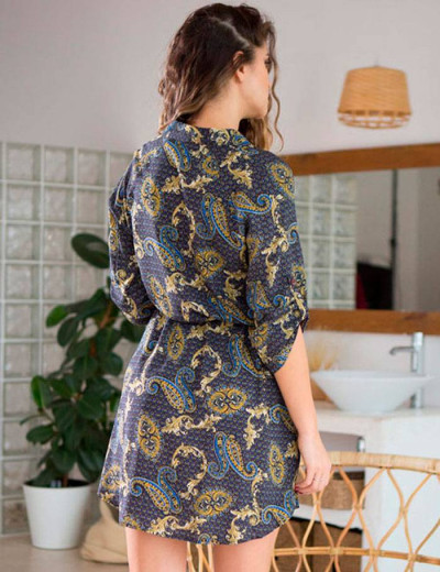 Туника домашняя Mia-Mia ELANIA 16430, Цвет: принт 707, Размеры: L, изображение 2