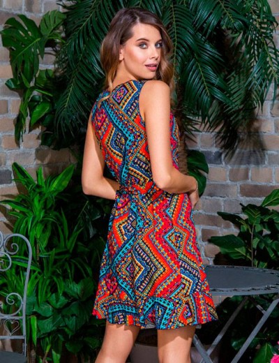 Платье вискозное Mia-Mia JANA 16430 красный, Цвет: красный, Размеры: S, изображение 2