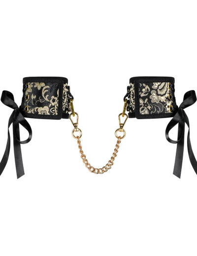 Наручники для игр Obsessive SHELLE KAJDANKI, Цвет: черный, Размеры: UN, изображение 3