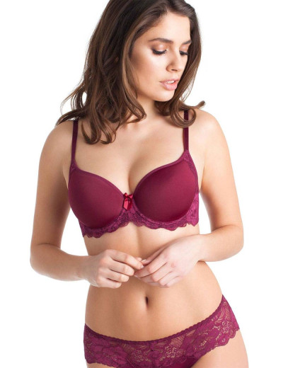 Бюстгальтер спейсер Orhideja 180-208 малиновое сияние, Цвет: малиновое сияние, Размеры: 75E, изображение 2