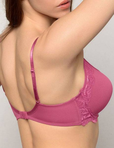Бюстгальтер спейсер Orhideja 180-208 розовый рубин, Цвет: розовый рубин, Размеры: 95A, изображение 3