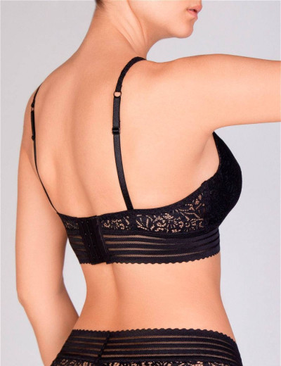 Бюстгальтер бралетт VOVA PAOLA V48412 черный, Цвет: черный, Размеры: 75A, изображение 2