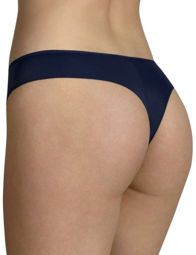 Трусы бразилиана Ava CRYSTAL 1396 braz темно-синий, Цвет: темно-синий, Размеры: S, изображение 2
