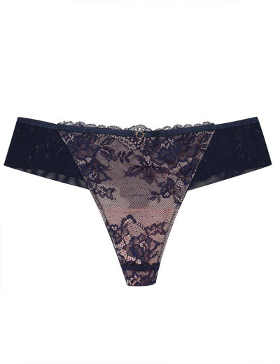 Трусы стринги Esotiq BRAVA 38372 синий/розовый, Цвет: синий/розовый, Размеры: S, изображение 3