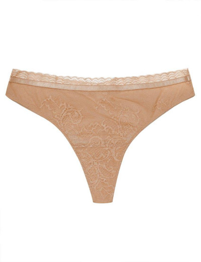 Трусы стринги Esotiq MELISSA 38503 бежевый, Цвет: бежевый, Размеры: S, изображение 3