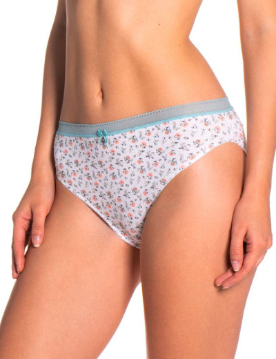 Набор хлопковых трусов слипов LA/MA 1238BI (2 шт в упаковке), Цвет: мультиколор, Размеры: L, изображение 2