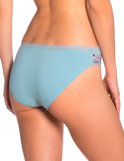 Набор хлопковых трусов слипов LA/MA 1238BI (2 шт в упаковке), Цвет: мультиколор, Размеры: L, изображение 3