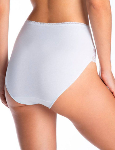 Комплект трусов макси LA/MA 4000MD-01 (2 шт в упаковке), Цвет: белый, Размеры: L, изображение 2