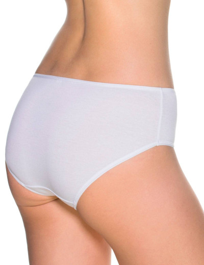 Набор трусов слипов LA/MA 400BI-01 (3 шт в упаковке), Цвет: белый, Размеры: S, изображение 2 Набор трусов слипов LA/MA 400BI-01 (3 шт в упаковке), Цвет: белый, Размеры: S, изображение 2