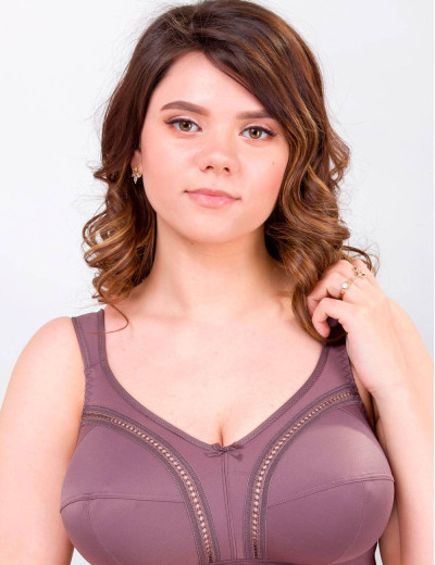 Бюстгальтер мягкий без косточек Milavitsa 104040 / 124040 шоколадный трюф, Цвет: шоколадный трюф, Размеры: 80E, изображение 3 Бюстгальтер мягкий без косточек Milavitsa 104040 / 124040 шоколадный трюф, Цвет: шоколадный трюф, Размеры: 80E, изображение 3