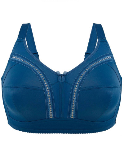 Бюстгальтер мягкий без косточек Milavitsa 104040 / 124040 французский синий, Цвет: французский синий, Размеры: 85E, изображение 3 Бюстгальтер мягкий без косточек Milavitsa 104040 / 124040 французский синий, Цвет: французский синий, Размеры: 85E, изображение 3