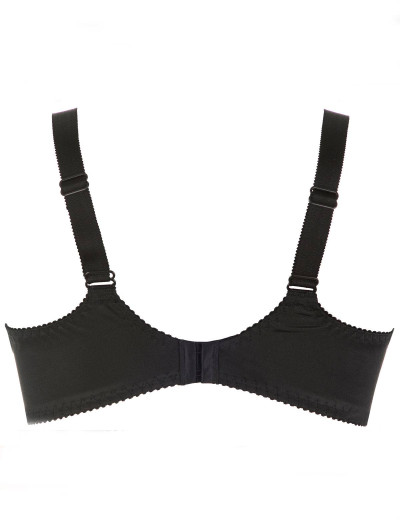 Мягкий хлопковый бюстгальтер без косточек Milavitsa 108180 / 118180 черный, Цвет: черный, Размеры: 80D, изображение 7