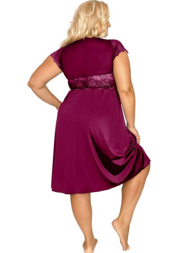 Сорочка Akcent 504 бургундское вино, Цвет: бургундское вино, Размеры: M, изображение 2