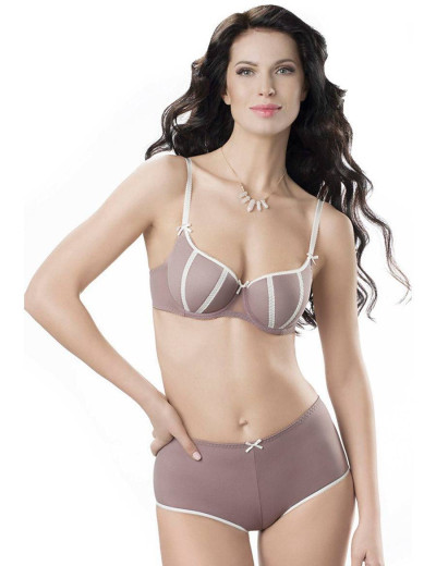 Бюстгальтер балконет тюльпан Honey H20-15-L дымчатый кварц, Цвет: дымчатый кварц, Размеры: 80D, изображение 3 Бюстгальтер балконет тюльпан Honey H20-15-L дымчатый кварц, Цвет: дымчатый кварц, Размеры: 80D, изображение 3