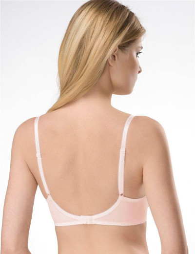 Бюстгальтер балконет тюльпан Honey H32-16-L крем-брюле, Цвет: крем-брюле, Размеры: 95A, изображение 2