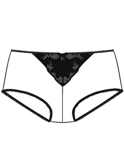 Высокие трусы шорты Honey H32-16-SH черный, Цвет: черный, Размеры: M, изображение 4 Высокие трусы шорты Honey H32-16-SH черный, Цвет: черный, Размеры: M, изображение 4