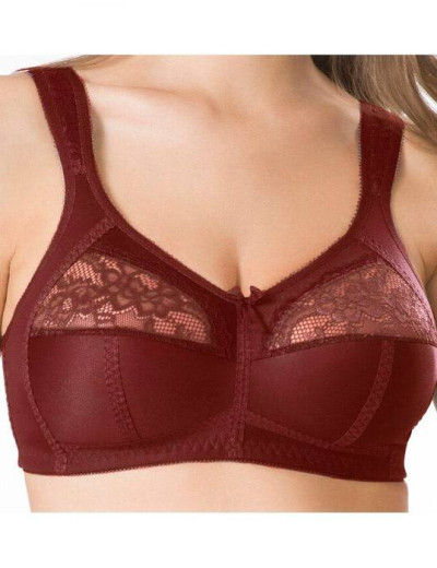 Бюстгальтер мягкий без косточек Honey H34-17-L махагон, Цвет: махагон, Размеры: 95H, изображение 7