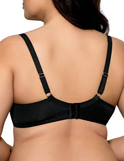 Бюстгальтер минимайзер Mefemi AMANDA U minimizer, Цвет: черно-бежевый, Размеры: 65F, изображение 2