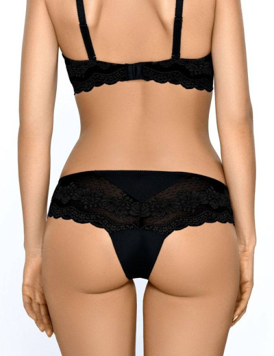 Трусы бразилиана Nipplex PATRICIA II BRAZYLIANY черный, Цвет: черный, Размеры: M, изображение 2