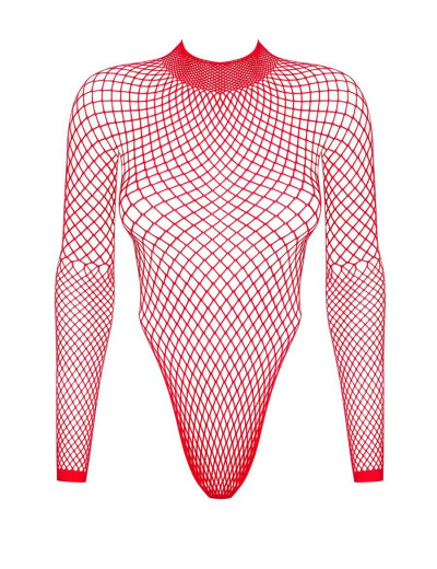 Соблазнительное боди Obsessive B 126, Цвет: красный, Размеры: XL/2XL, изображение 3