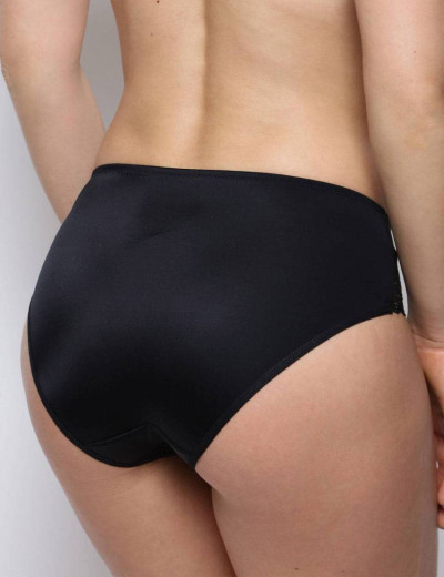 Трусы слипы миди Orhideja 268-338 черный, Цвет: черный, Размеры: XL, изображение 2