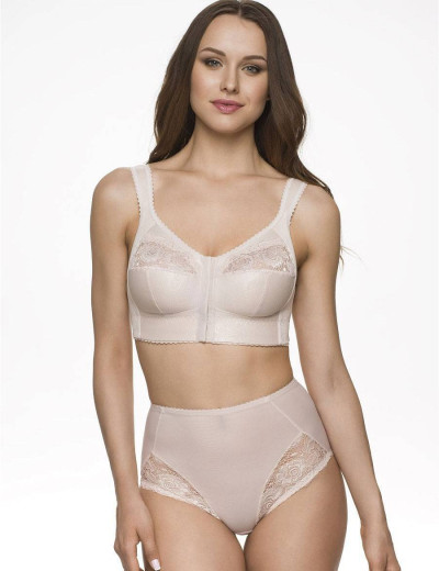 Трусы слипы макси Sermija 152-12-AK крем-брюле, Цвет: крем-брюле, Размеры: 80H, изображение 4