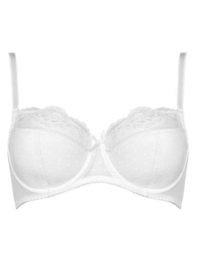 Бюстгальтер полумягкий Sermija 139-11-L белый, Цвет: белый, Размеры: 80F, изображение 4