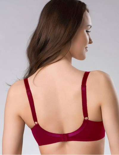 Бюстгальтер полумягкий Sermija 139-11-L гранатовое вино, Цвет: гранатовое вино, Размеры: 80G, изображение 2