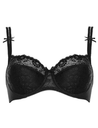 Бюстгальтер полумягкий Sermija 147-12-L черный, Цвет: черный, Размеры: 90F, изображение 3