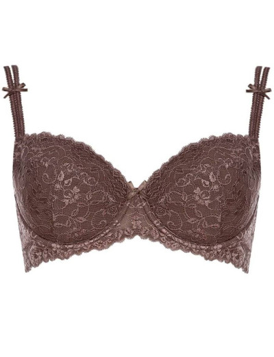 Бюстгальтер балконет пуш-ап Sermija 148-12-L капучино, Цвет: капучино, Размеры: 70D, изображение 5