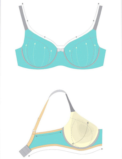 Бюстгальтер мягкий Sermija MARI 178-19-L / 179-19-L крем-брюле, Цвет: крем-брюле, Размеры: 75E, изображение 8