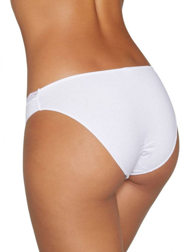 Трусы слипы-мини хлопковые Ysabel Mora 19681 MINI белый, Цвет: белый, Размеры: M, изображение 2