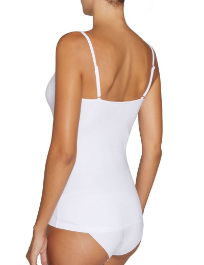 Майка хлопковая Ysabel Mora 19687 белый, Цвета: белый, Размеры: S, изображение 2