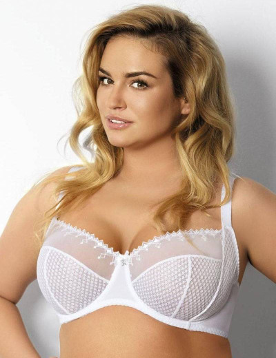 Бюстгальтер мягкий Kinga MICHELL 343-BC белый, Цвет: белый, Размеры: 80D, изображение 6