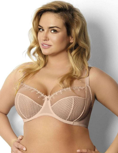 Бюстгальтер мягкий Kinga MICHELL 343-BC бежевый, Цвет: бежевый, Размеры: 75D, изображение 3
